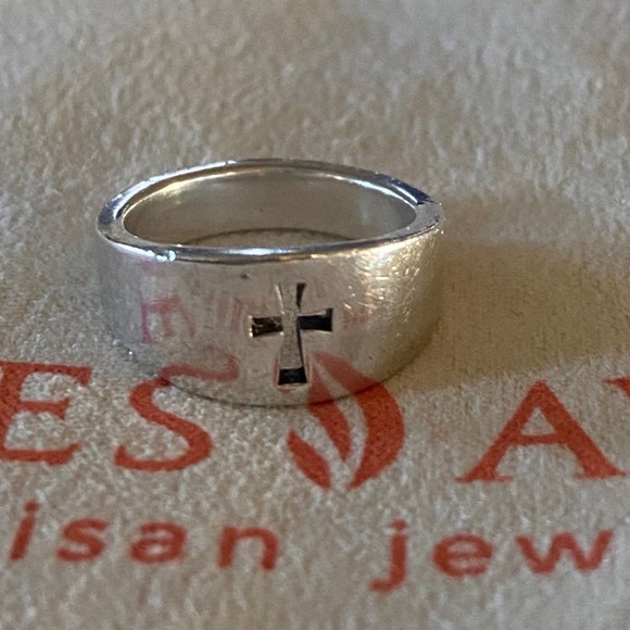 James Avery Wide Crosslet Ring - Picture 1 of 6